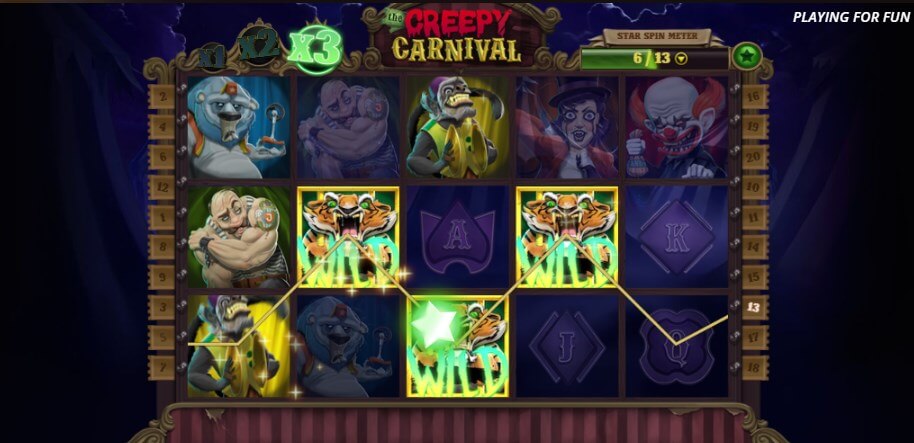 Creepy Carnival играть в казино на деньги
